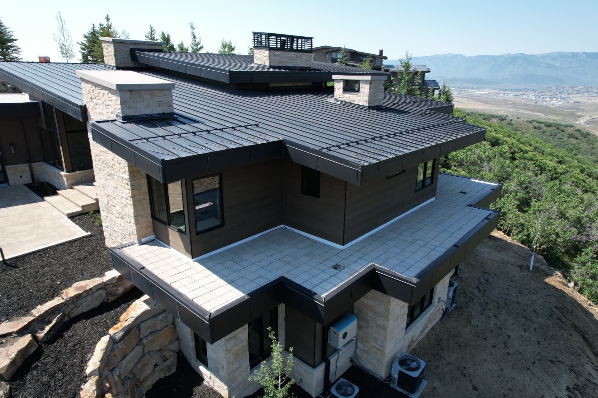 Residential roofing project in Utah